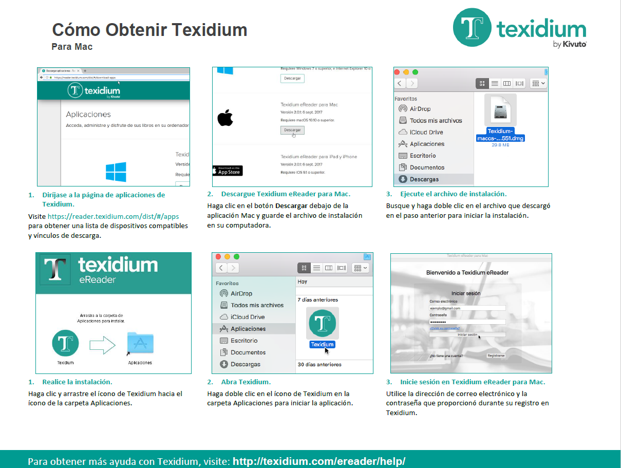 Cómo obtenir Texidium para Mac