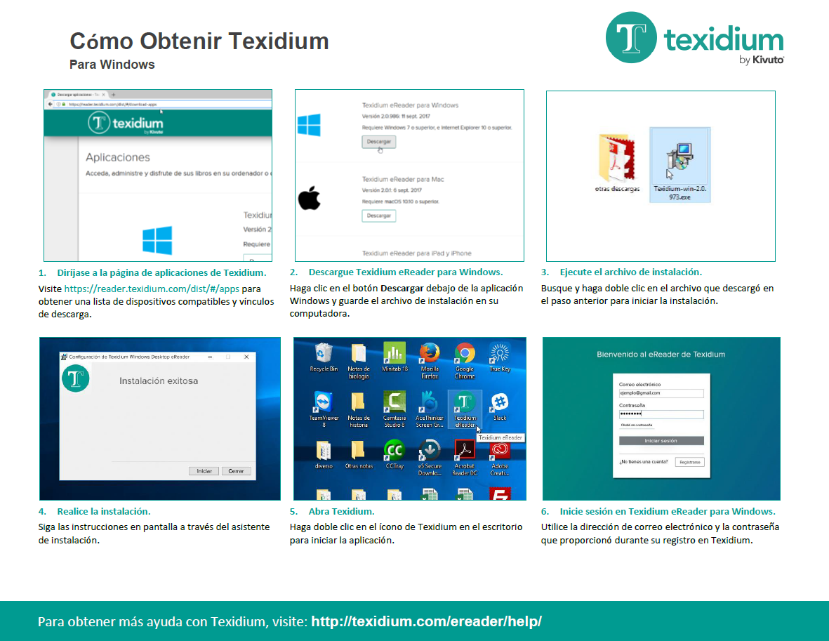 Cómo obtenir Texidium para Windows