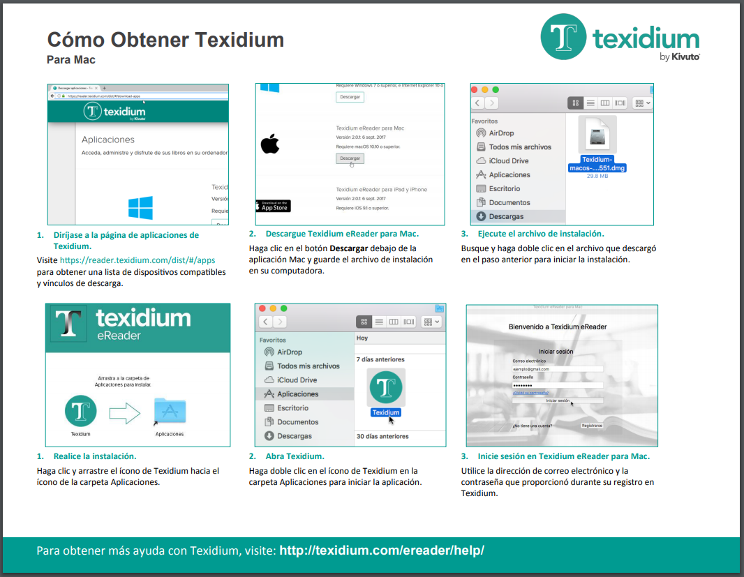 Cómo obtener Texidium para Mac