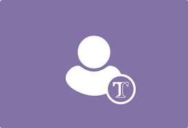 User Icon with Texidium Logo